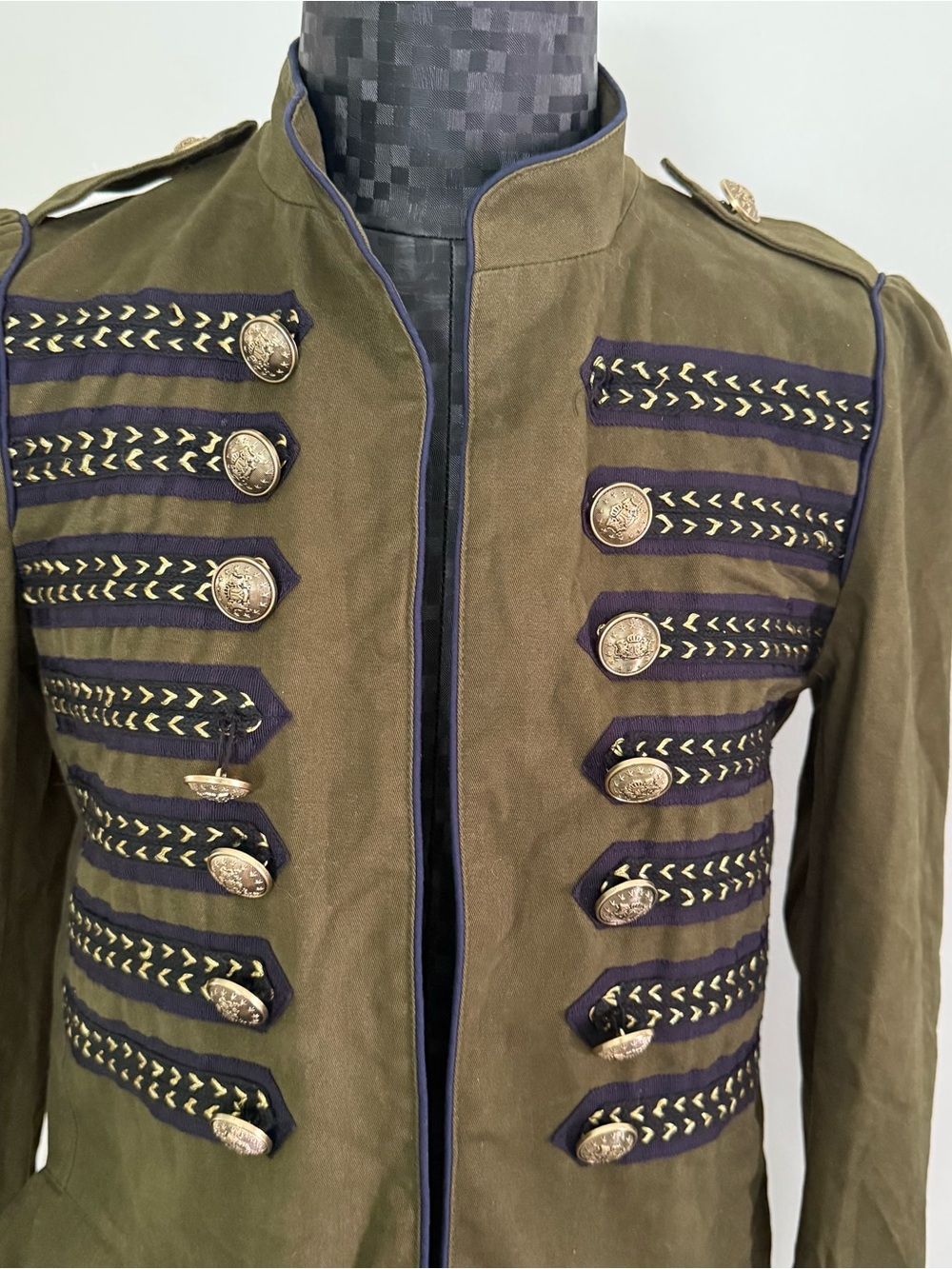 Zara Military Jacket with Marching Band - Picture 5 of 15